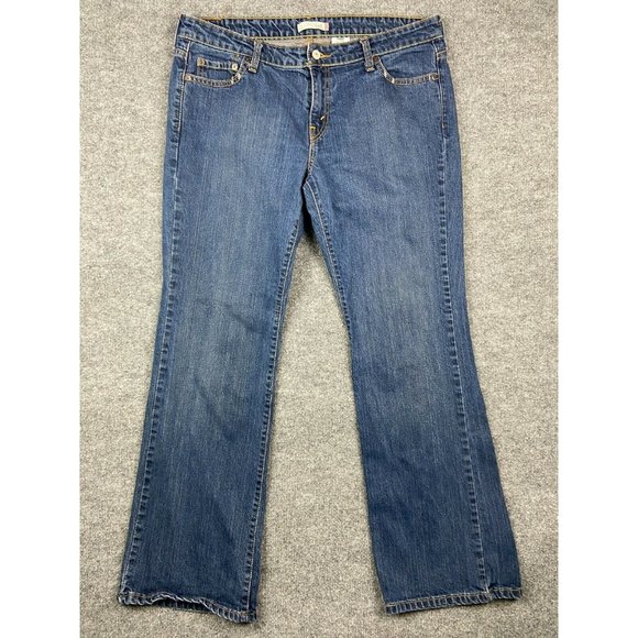 Levi's Denim - Levi's 545 Low Boot Cut Jeans Women's 14M Stretch Medium Wash Blue
